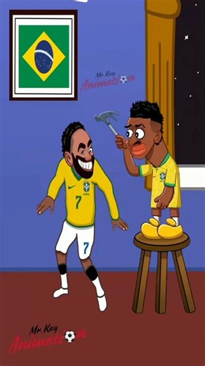 Cunha shines as Brazil crush Scotland. #shorts #viralshorts