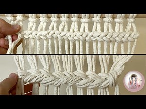 Horizontal Braid 2 Ways | Macrame Tutorial