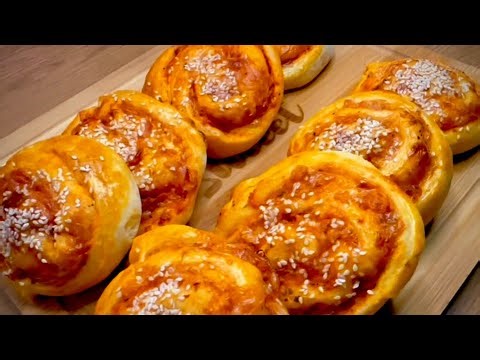 Pizza pužići meki kao pamuk – Topi se svaki zalogaj! | Fluffy Pizza Rolls – Bite-Sized Heaven!