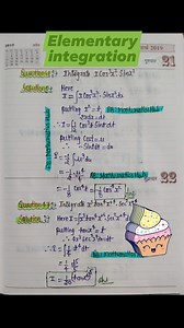 Elementary integration #integration #viralreelsシ #viralreels #viralreelsfb #calculus | Mathematics Hub
