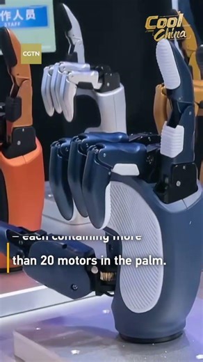Lightweight but mighty robotic hands thread needles and lift loads in China #coolchina