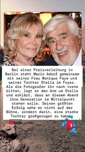 Mario Adorf überrascht bei Preisverleihung in Berlin