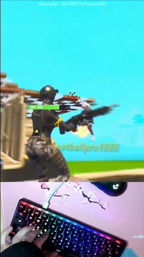 HyperX Alloy Origins 60 Fortnite ASMR Gameplay 😴 Mechanical Keyboard Sounds Satisfying 240FPS