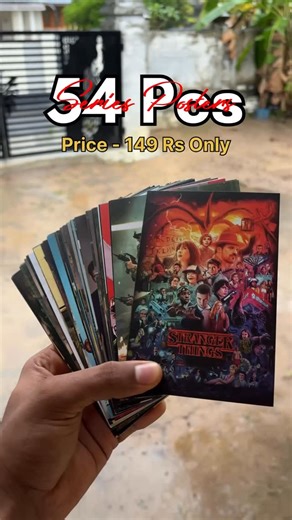 DUDU | Men’s Fashion & Lifestyle | 54 Series Posters at 149 Rs 😮‍💨🔥( Room Decor ) Follow & Comment - Series or 👍🏼 . . . . . . . . . . . . #strangerthings Stranger Things... | Instagram
