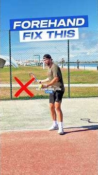 How to Hit a Tennis Forehand (Technique Simplified) #tennis #tennisforehand #forehand #tennislove
