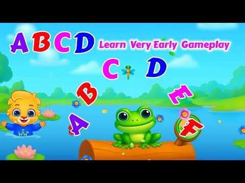 ABCD Learn Very Easily Gameplay | 🎮 | Fun Kids Game
