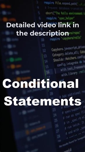 Conditional Statements 🔢 #shorts #learnjavascript #javascript #conditionalstatements #ifelse #switch