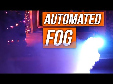 The Kids Will LOVE This Automated Fog Machine On Halloween!