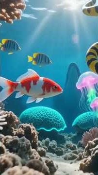 ALL-IN-ONE DEEP SEA ADVENTURE 🌊🐬 | Sharks, Dolphins & Colorful Ocean Life in 4K 🦈✨