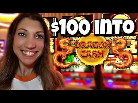 I gambled $100 into Dragon Cash slot machine....here's what happened 🎰