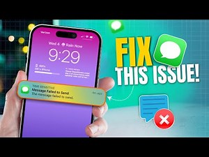 How To Fix iPhone TIME SENSITIVE Message Failed to Send Error | Solve Time Sensitive Message Problem