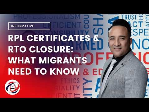 RTO Closures & Visa Applications: What Happens to Your Qualification?