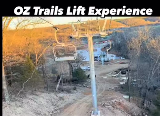Bentonville, Arkansas on Instagram: "Sneak peek of the bike lift @oztrailsbikepark in Bella Vista. Video from @garyk.vernon"