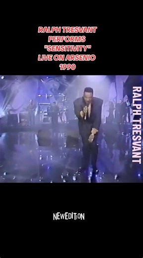 Ralph Tresvant's Live Performance of 'Sensitivity' in 1990