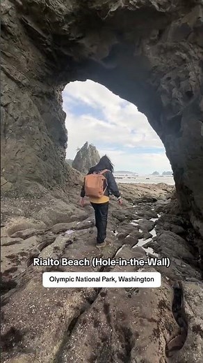 Rialto Beach (Hole-in-the-Wall) is a must see when visiting olympic national park! Make sure and