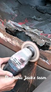 35M views · 197K reactions | Repaired rusty parts by old school way| No replace if it can be repaired #mechanic #mechanicjack #repaired #rusty #oldschool #craftsmanship #restoration #panelbeater | Mechanic Jack's team | Facebook