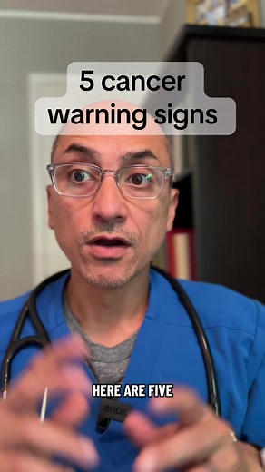 Never ignore persistent, unexplained symptoms. It might not be cancer, but you should always talk to your doctor. This is for informational purposes only and is not intended to replace personalized medical advice. Always speak with your doctor about your specific situation #cancersign #can#cancerncerawareness