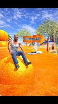 Franklin Stuck in Orange World in Indian Bike Driving 3D #indianbikedriving3d #shortsfeed