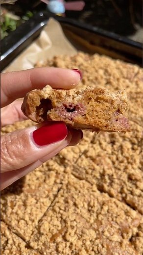 Der beste Kirschstreuselkuchen, den du je gebacken hast in 30min! 🍒