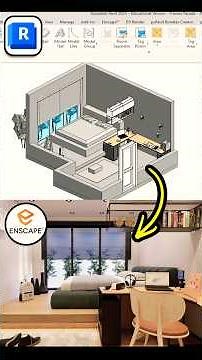 Revit + Enscape Interior Rendering Tutorial #revit #enscape #architecture
