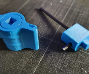 Allen hex key ratchet, to mount and unmount your Prusa print...