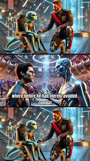 Human Veteran Reaches a Disabled Alien Boy. | Best Stories | The Real Sci Fi Story | The Real Sci Fi Story