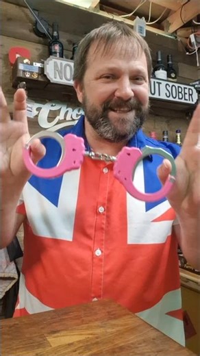 January Jail Jewellery Challenge - Day 29: ASP in Pink Handcuffs