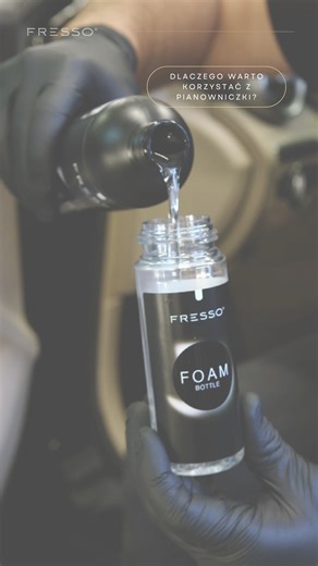 Nowa Foam Bottle Fresso to prosty sposób, by z każdego produktu wydobyć jeszcze więcej. Gęsta piana, maksymalna wydajność, precyzyjna aplikacja - profesjonalny efekt za każdym razem. Sprawdź teraz na 👉 sklep.fresso.pl #Fresso #CarAccessories #FoamBottle #Pianowniczka #Foam #Detailing #DetailingPolska #AkcesoriaDetailingowe #Nowość #CarCare #DetailingLife | Fresso