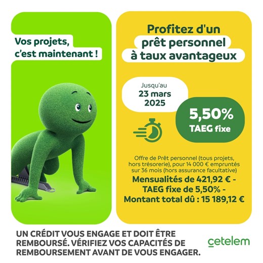 En 2025, lancez-vous dans vos projets ! | Cetelem France