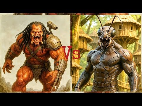 Ai Hero Fusion Hybrid: Predator x Red Hulk! Human + Ant... 🔥