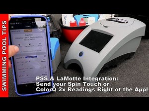 PSS (Pool Service Software) and LaMotte Spin Touch and ColorQ Integration: Send Results to the App!