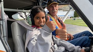 Pilot shares love of aviation through Young Eagles program