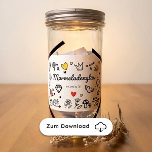 Memory Jar Printable | DIY Memory Jar | Gratitude Jar Template | Capture Happy Moments | Mindfulness & Year in Review - Etsy Canada