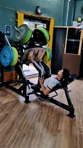 I JUST Lifted 190kg on the Leg Press in the Gym #gymmotiuationoideo #explorefitness #gymlife