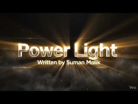 My first english book Power' Light 🚨🕯️ Written by Suman Malik