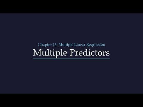 49 multiple predictors