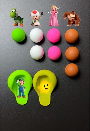 The Super Mario Galaxy Movie Color Mix (Part 91) #yoshi #toad #peach #donkeykong