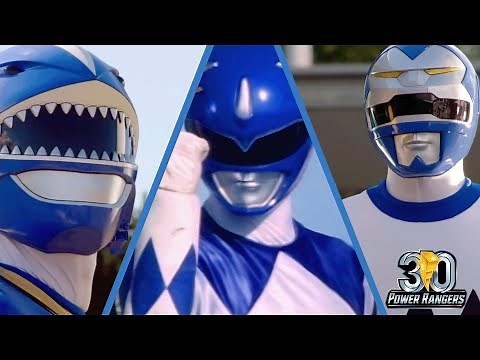 30 Years of Blue Rangers | Power Rangers 30th Anniversary | Power Rangers Official