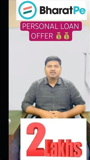 BharatPe App Personal Loan Offer 💰💰 #shortsvideo