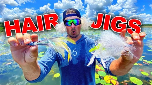 Catching the biggest bass ever on summer hair jig lure
