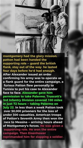 Patton Was Told to Guard Montgomery's Flank So He Flew to Tunisia and Stole the Entire Campaign