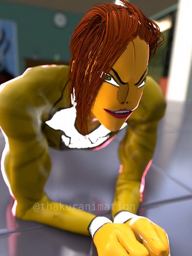 POV: Experience the Plank Challenge through Animation