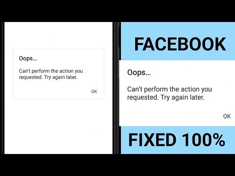 🚀 Facebook Glitch? Try This Easy Fix for ‘Can’t Perform Action’!