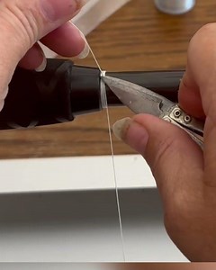 How to start wrapping a custom fishing rod.