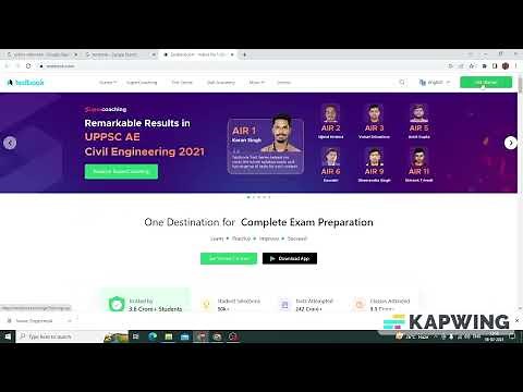 How to login testbook apps with only through google account