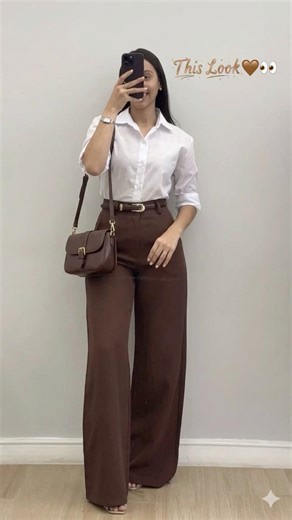 Fomal Outfit Under Budget🤎| White Shirt🤍| #shorts #fashion #ootd #outfit #outfitideas #streetstyle