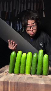 Metal Sheet vs. Cucumber: Knife Sharpening Test