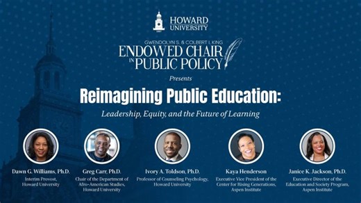 The King Endowed Chair Lectures on Policy Leadership | Reimagining Public Education | The Aspen Institute