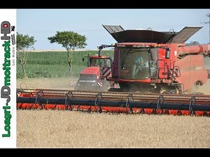 NEW Case 8240 RowTrac à la Moisson 2017 + Déchaumage !