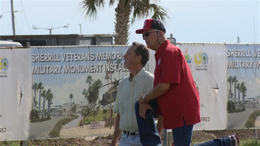 38K views · 466 reactions | It was a busy morning for crews at Sherrill Park as they installed a significant piece of what will be a large tribute to the Armed Forces in our area. Read more about the tribute here: https://www.kristv.com/news/local-news/in-your-neighborhood/corpus-christi/bay-area/new-installation-at-sherrill-park-to-honor-our-armed-forces | KRIS 6 News | Facebook